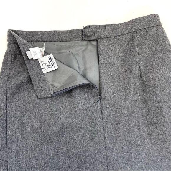 Moschino Cheap And Chic Classic Wool Pencil Skirt - Picture 7 of 12